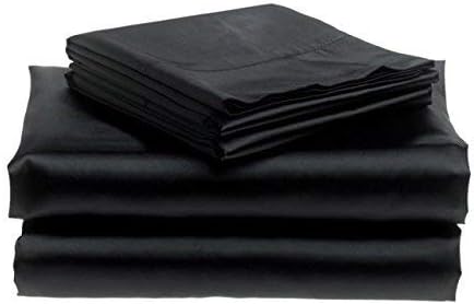 Mulberry Silk Satin Elastic Fitted 15" Dp & Flat Sheet with 2 Pillow Covers